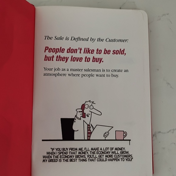 Gently Used Little Red Book of Selling Motivational Sales Book - Picture 4 of 8